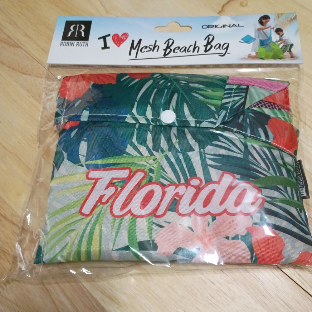 Robin Ruth Tropical Florida Mesh Bag
